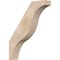 Ekena Millwork 5 1/2"W x 28"D x 34"H Funston Smooth Knee Brace, Douglas Fir BRC06X28X34FST00SDF - alternate 1